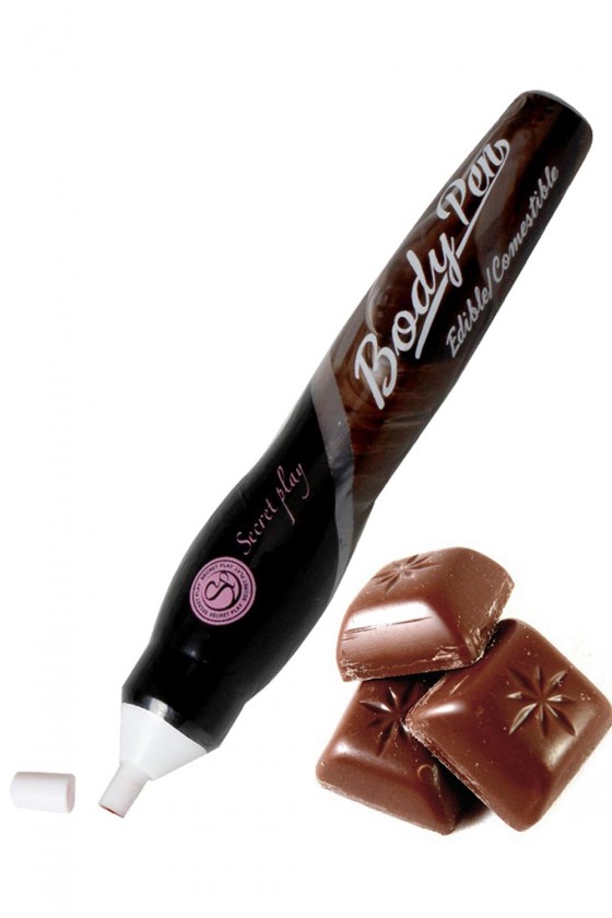 Stylo corporel chocolat comestible - SP1692