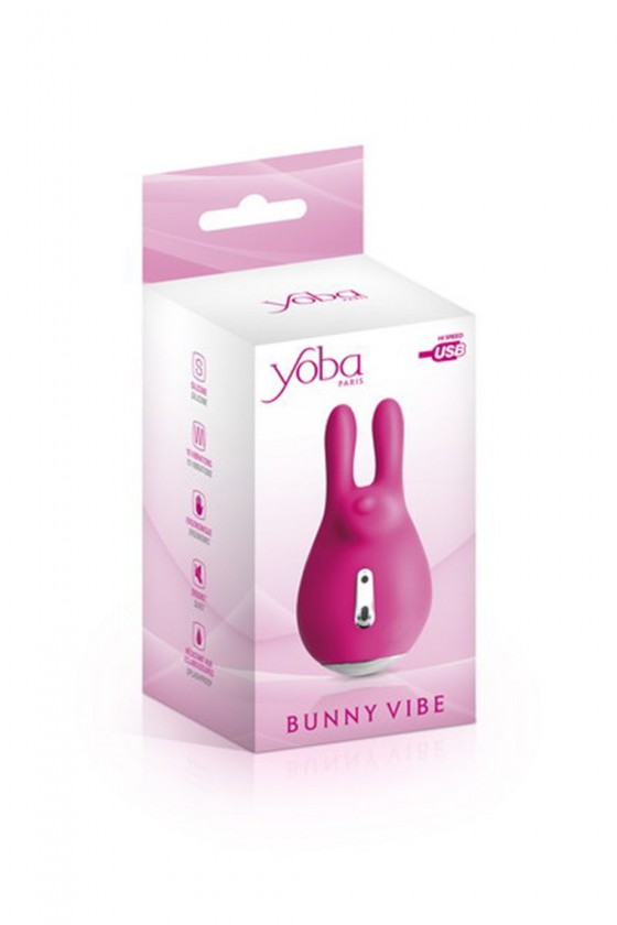 Stimulateur de clitoris Bunny Vibe rose Yoba - CC5310050050