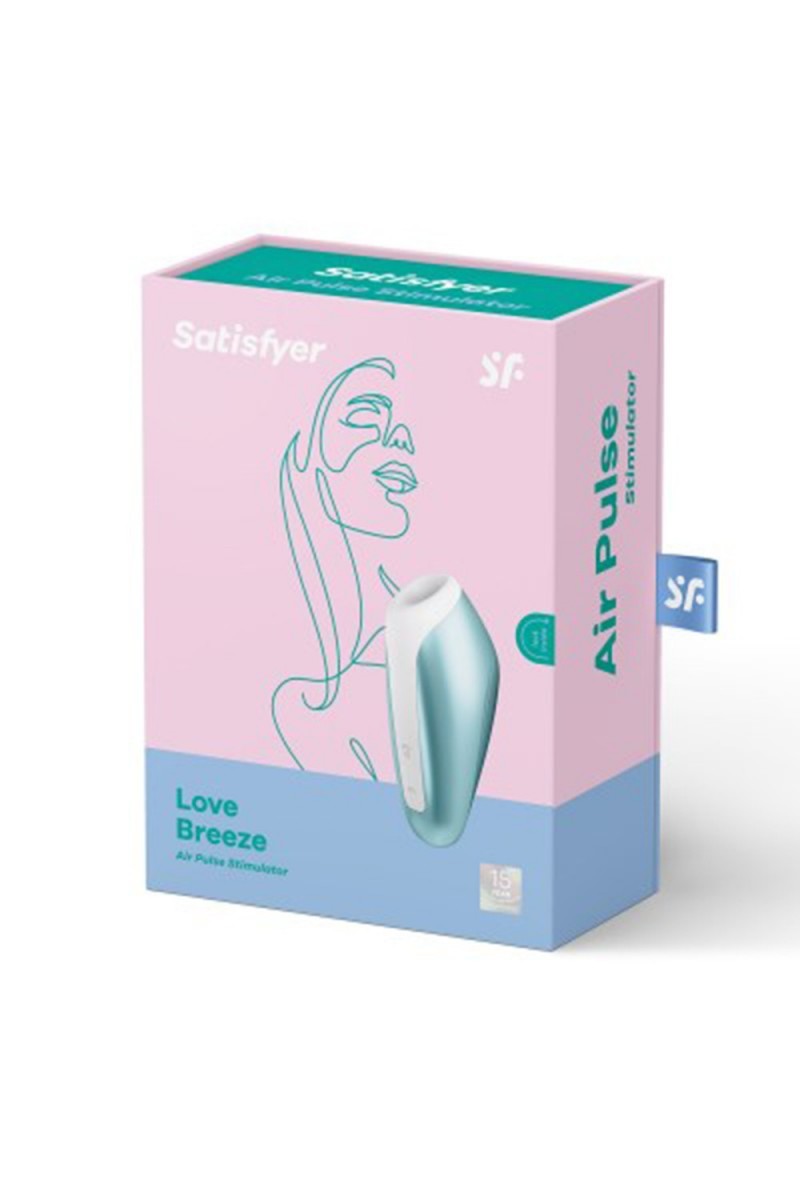 Stimulateur de clitoris Love Breeze Bleu Satisfyer - CC5972510040