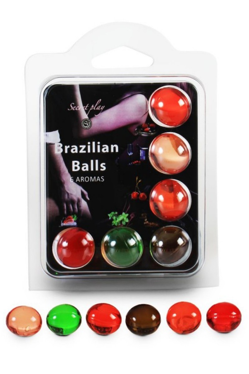 Boules de massage Brésiliennes multi-saveurs - BZ3866