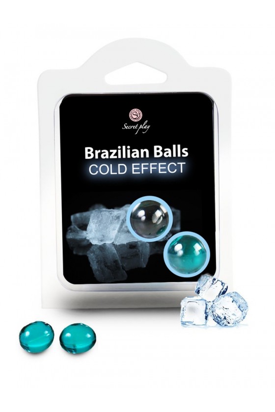 Boules de massage Brésiliennes effet fraîcheur - BZ6134
