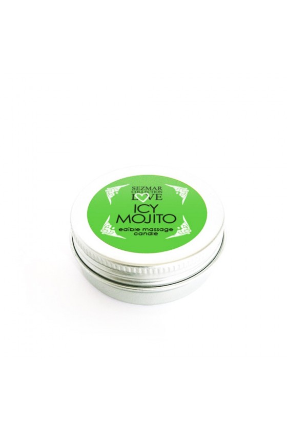 Mini Bougie de massage mojito 30ml - SEZ074