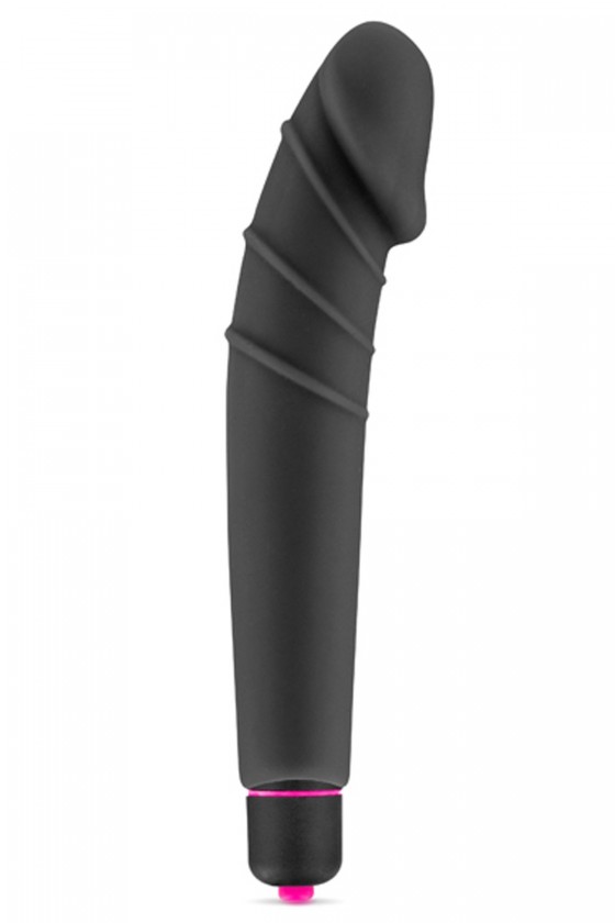Vibromasseur noir 7 vitesses forme réaliste waterproof - CC5740090010