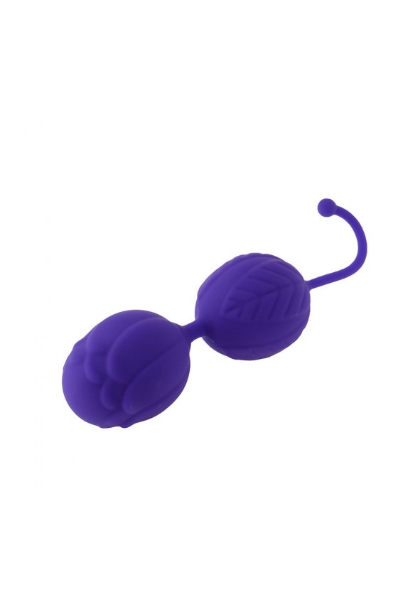 Boules de Geisha violet silicone - KOB004PUR