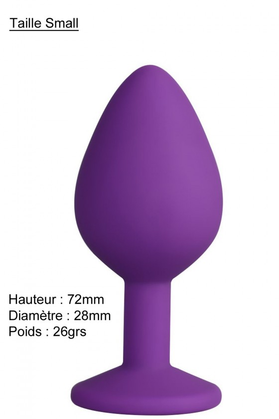 Plug bijou violet Small - DB-RY067PUR